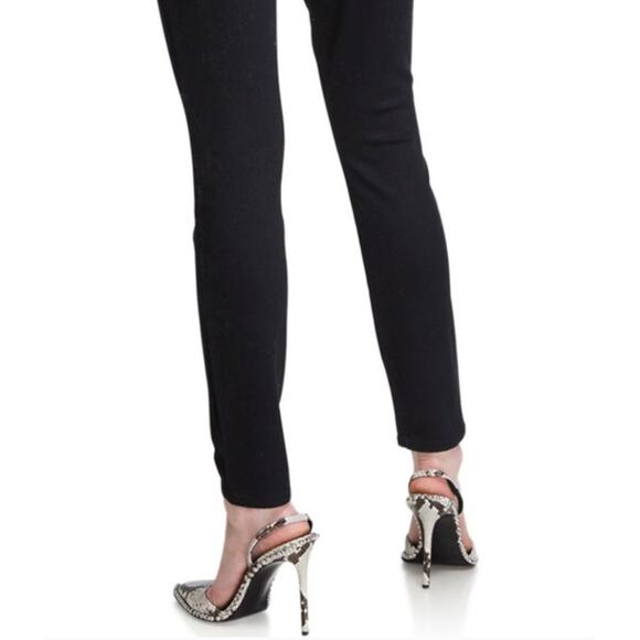 NWT - Jen7 by 7 for All Mankind  Comfort Skinny Jeans in black wash Size 12 - Picture 3 of 7